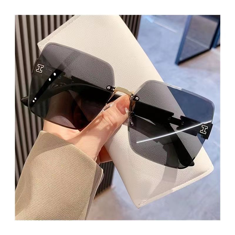 Oversized Quadrat Mode Sonnenbrille Brehn