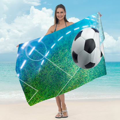 Strandtuch mit artistischem Mandala-Design Brehn