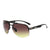 Damen Sportliche Sonnenbrille mit innovativem Metallrahmen Brehn