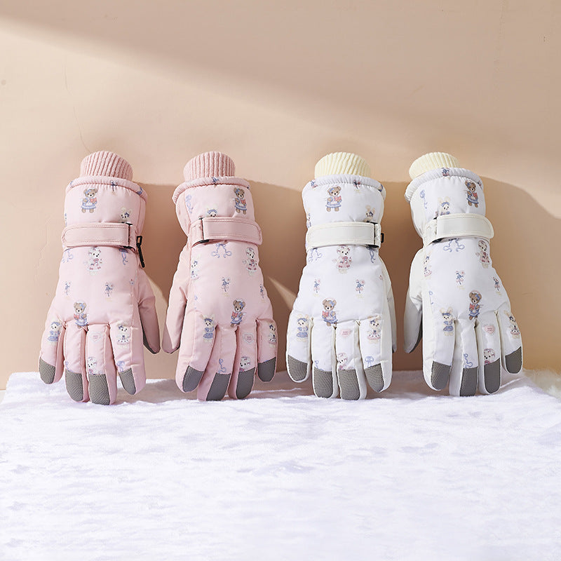 Niedliche cartoonartige Winterhandschuhe Brehn