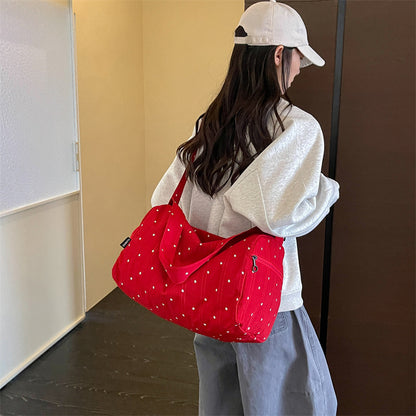 Floral Print Sport Duffel Tasche Brehn