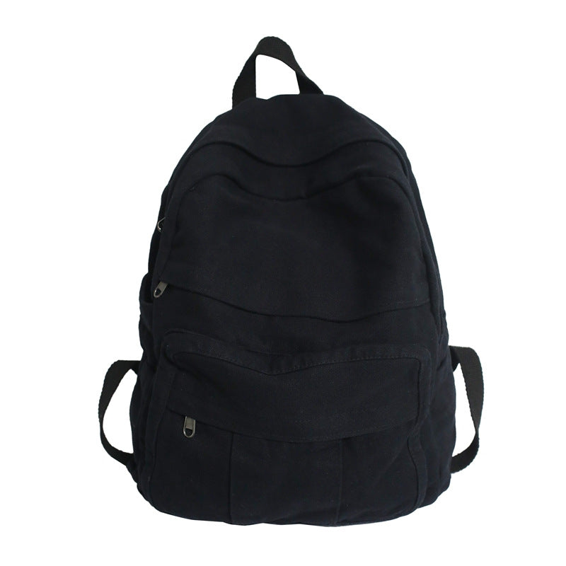 Multifunktionaler Canvas-Schulrucksack Brehn