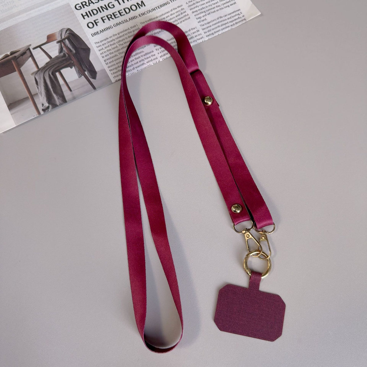 Premium Satin ID Lanyard Brehn