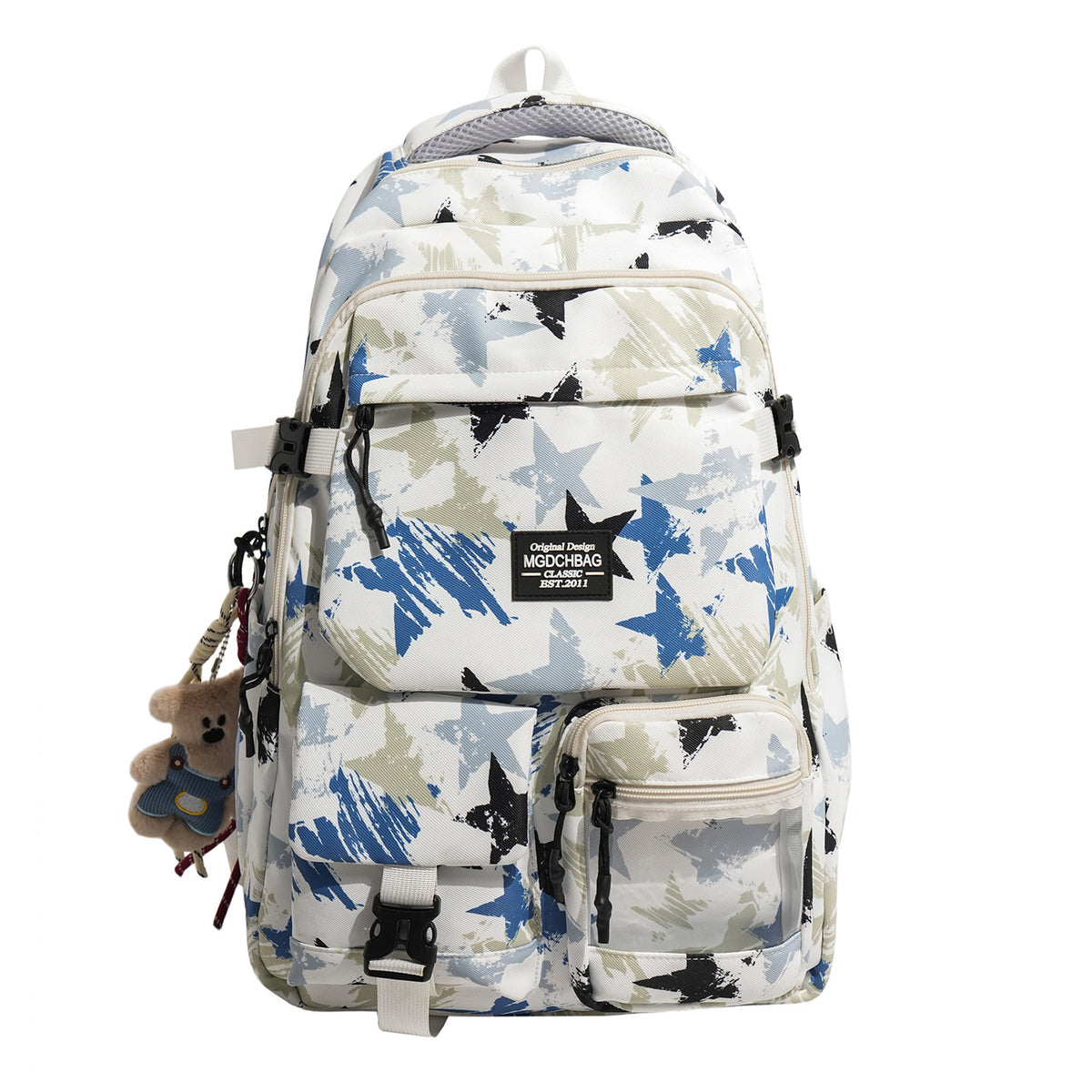 Vielseitiger Sternmuster-Rucksack Brehn
