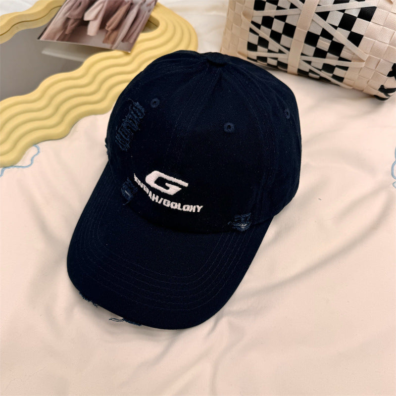 Herren Distressed Casual Baseball Cap Brehn