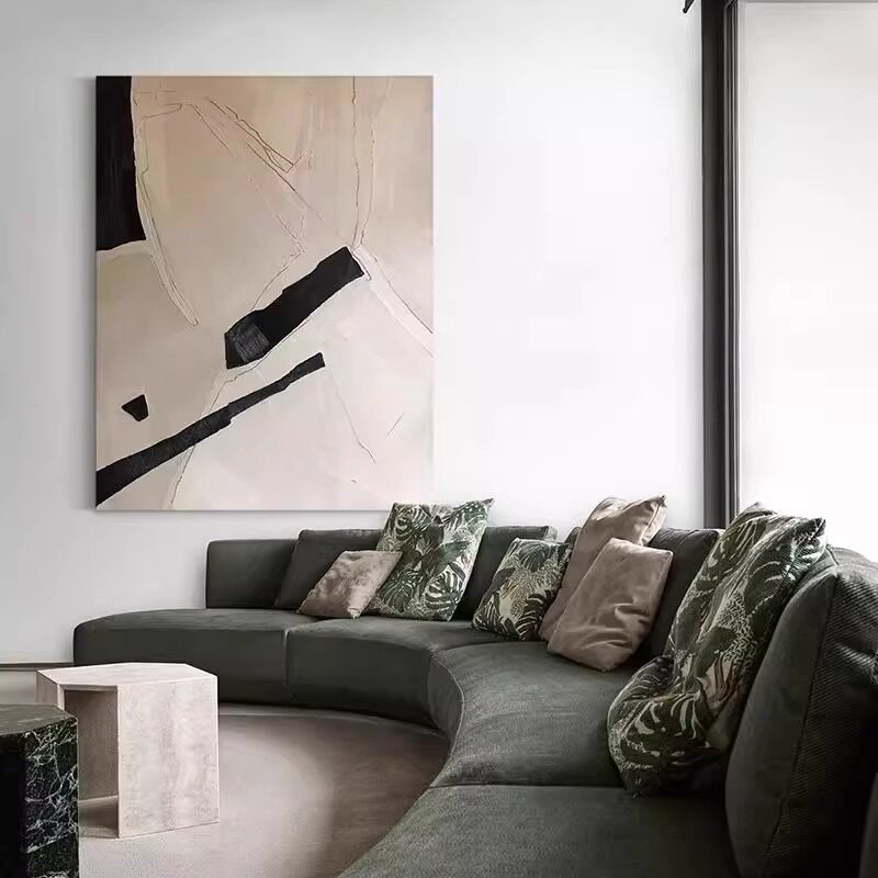 Abstracte Ausdruck Leinwand Kunstwerk für Innenräume