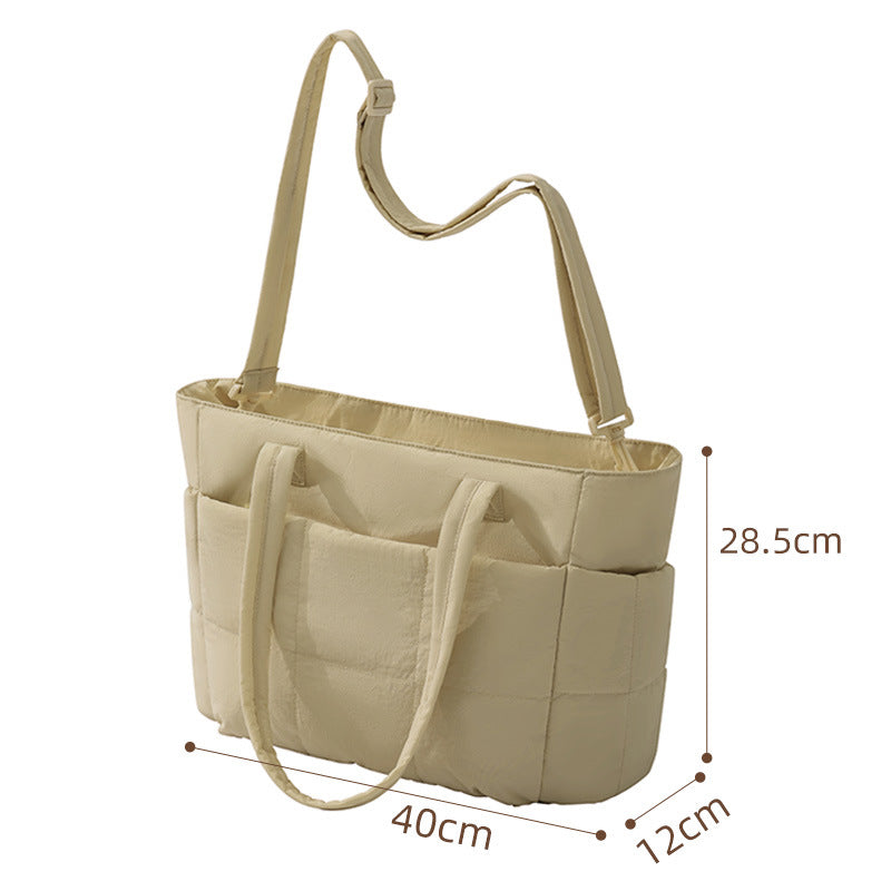 Gepolstertes Mehrfachtaschen-Tote Brehn