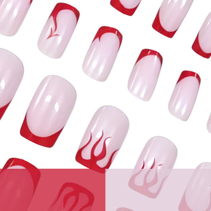 Trendy Flame Nail Art Verbesserungen Brehn