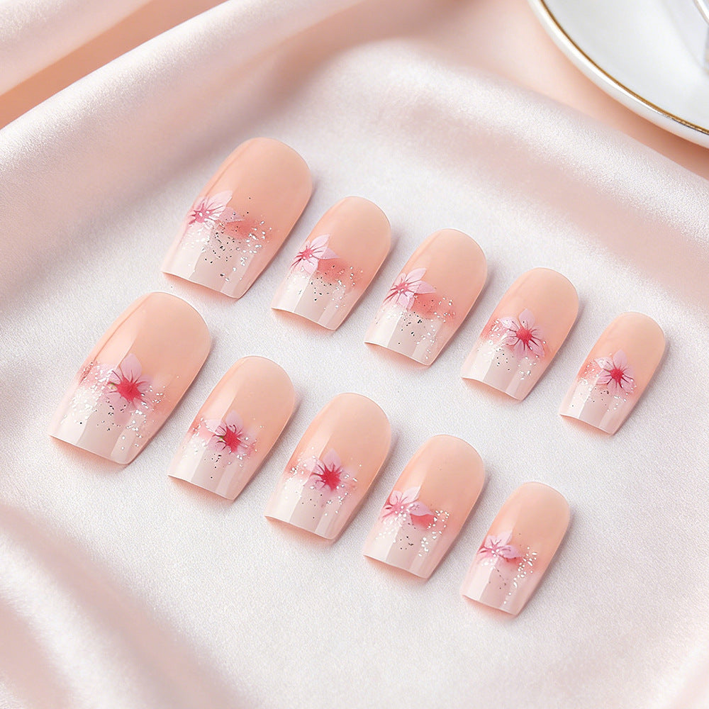Floral Ombre Nail Art Set Brehn