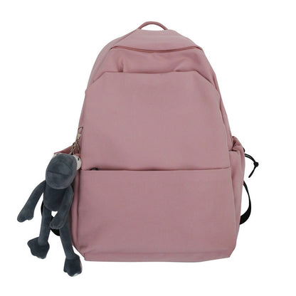 Lässiger Strukturierter Schulrucksack Brehn