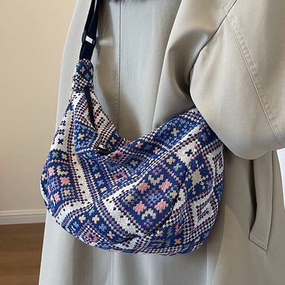 Ethnisch gemustertes Sling Bag