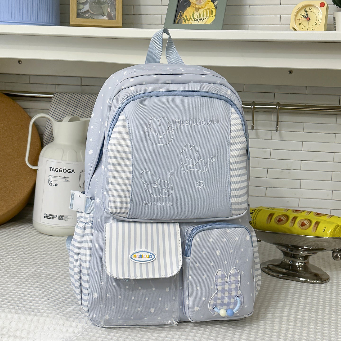 Süße Charakter-Themen Stoff-Schul-Rucksack