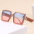 Damen quadratische modernen Sonnenbrille Brehn
