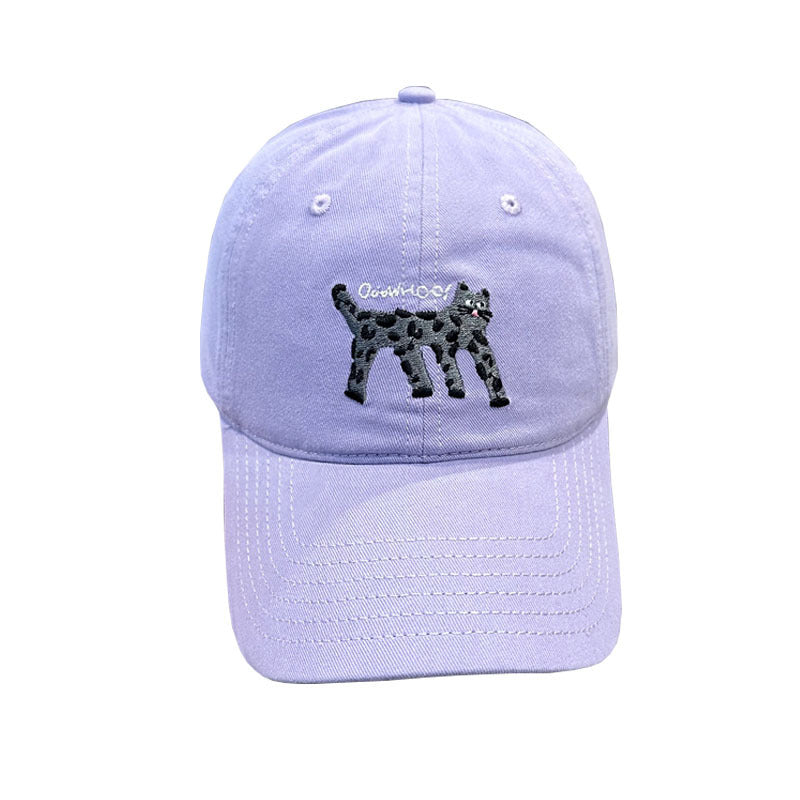 Damen Trendy Tiermuster Baseballkappe Brehn