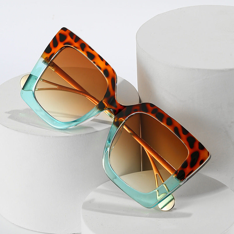 Oversized Geometrische Mode Sonnenbrille Brehn