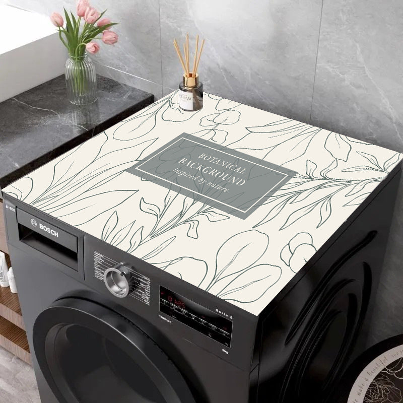Vintage Floral Decorative Laundry Mat Brehn