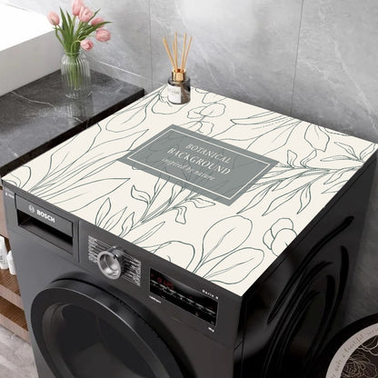 Vintage Floral Decorative Laundry Mat Brehn