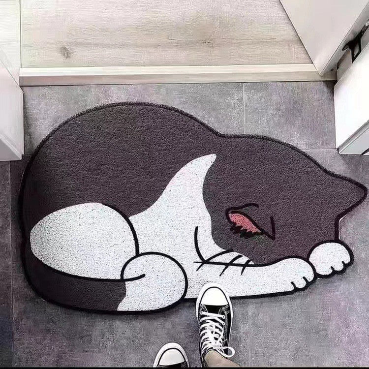 Cartoon Hund Thema Fußmatte