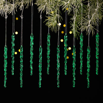 Dekorative Weihnachtslichterkette mit Eiszapfen-Design Brehn