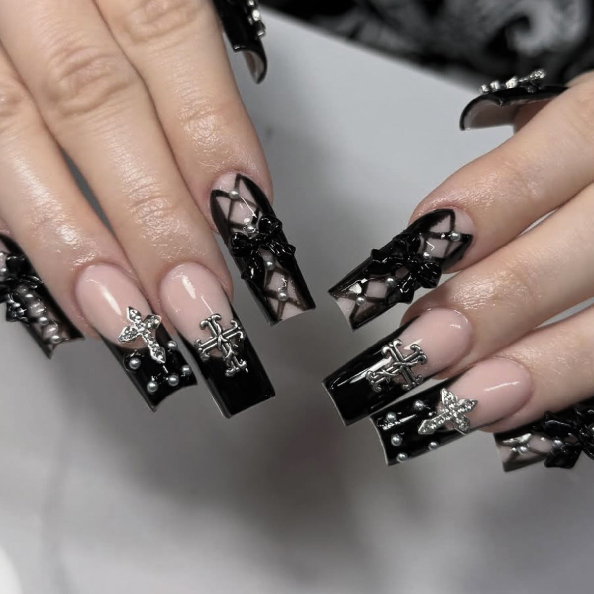 Gothic Nail Art Extensions Brehn