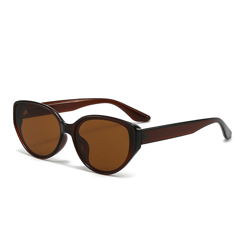 Damen Cat-Eye Brille mit transparentem Rahmen Brehn