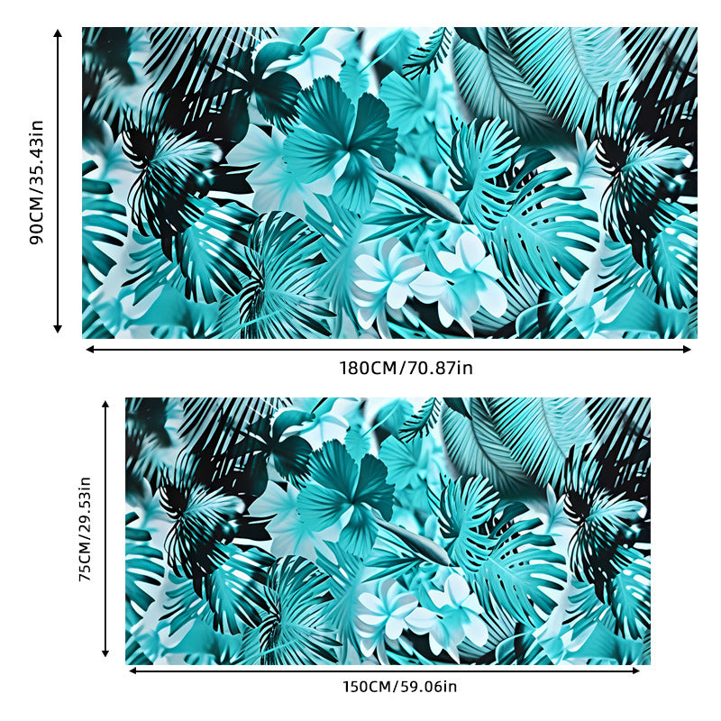 Strandtuch mit floraler Aquarellgestaltung Brehn