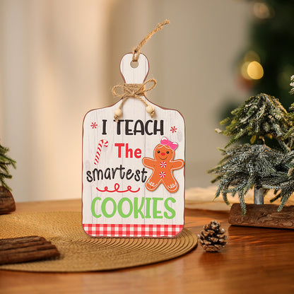Dekoratives Weihnachtsplakat mit Weihnachtsplätzchen-Motiv Brehn
