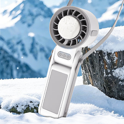 Unisex Tragbarer Handventilator mit flexiblem Neigemechanismus und leistungsstarkem Akku Brehn