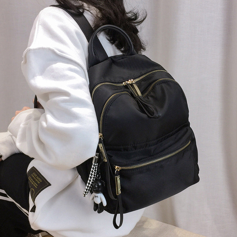 Moderner Dual-Reißverschluss-Rucksack Brehn