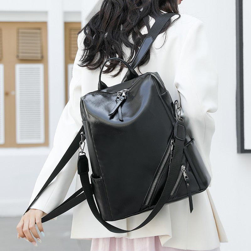 Modischer Multi-Reißverschluss-Rucksack Brehn