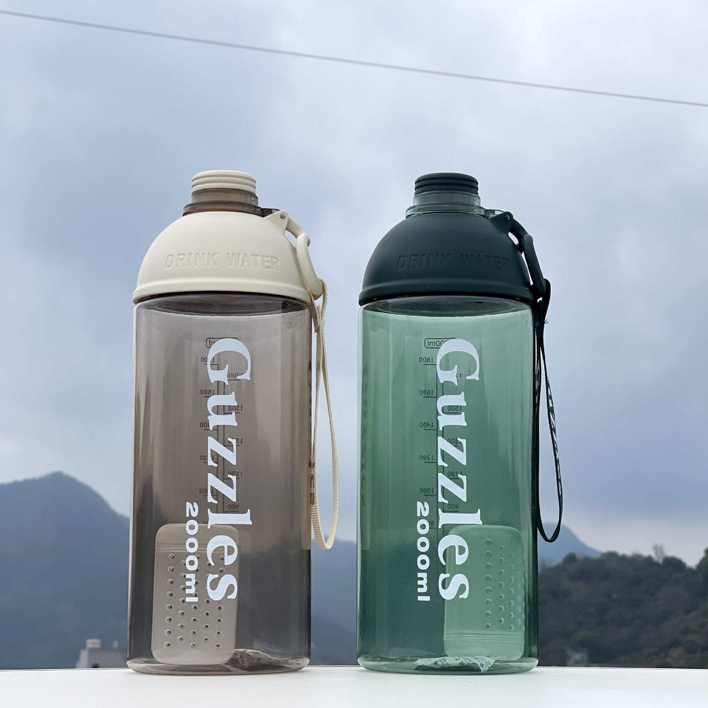 Unisex Großvolumen Trinkflasche Brehn