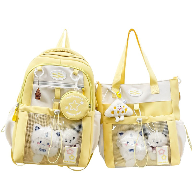 Multi-Funktionales Plüschspielzeug-inspiriertes Backpack Brehn