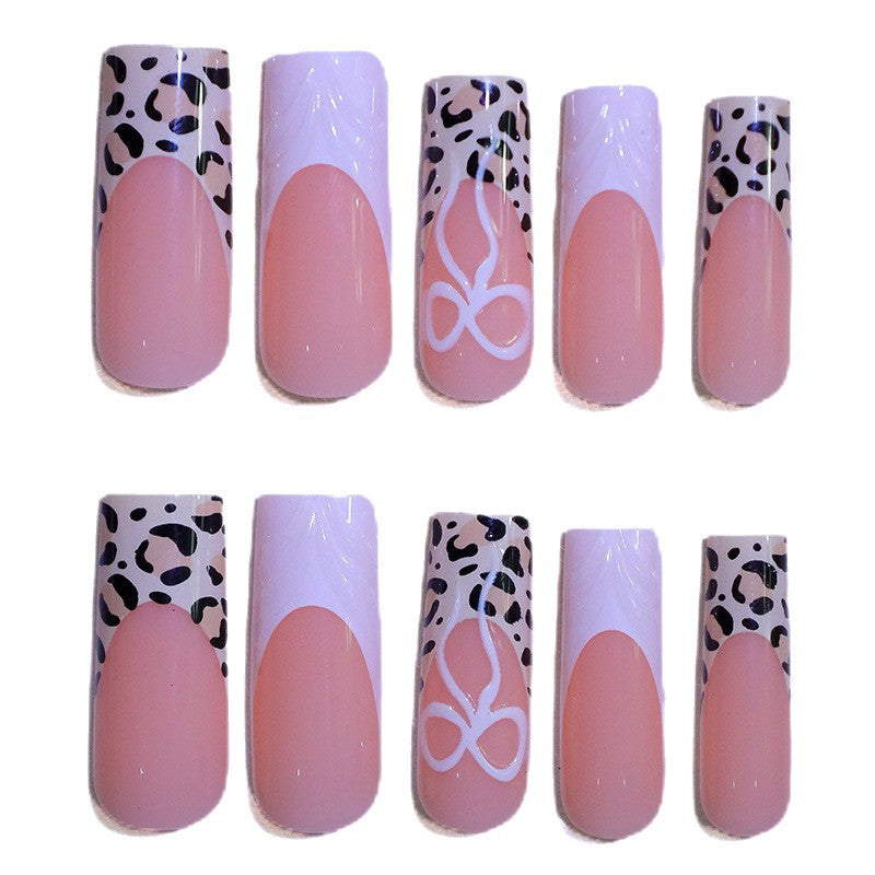 Elegante 3D Leopard Druck Nagel Kunst Verbesserungen Brehn