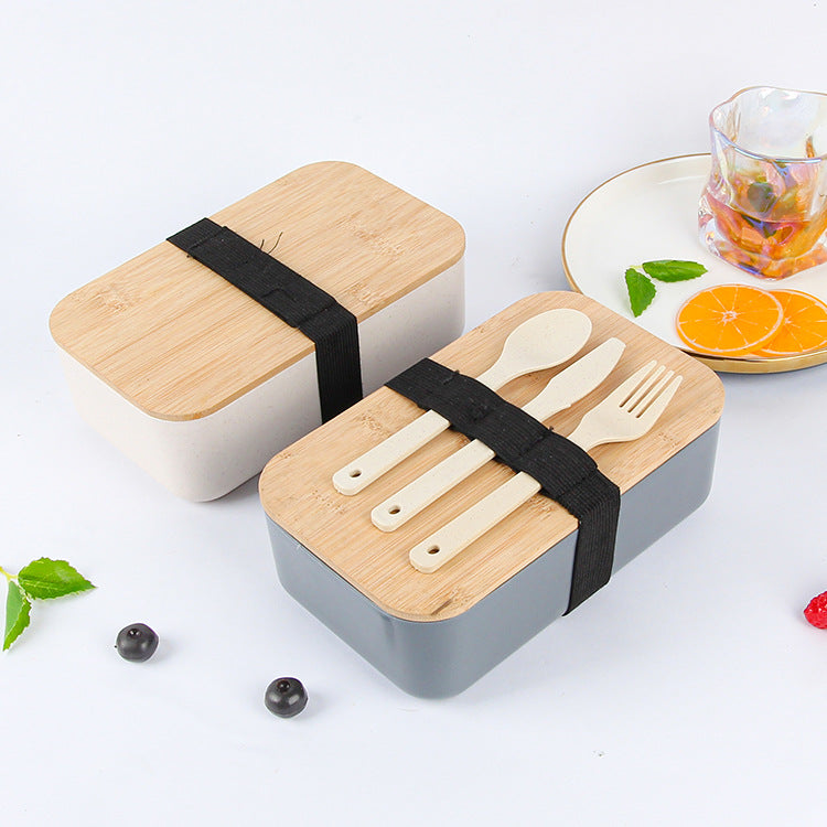 ECO-FRIENDLY BENTO SPEICHERBOX MIT BESTECK