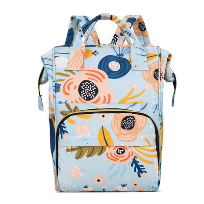 Multi-Zweck Blumenmuster Rucksack Brehn