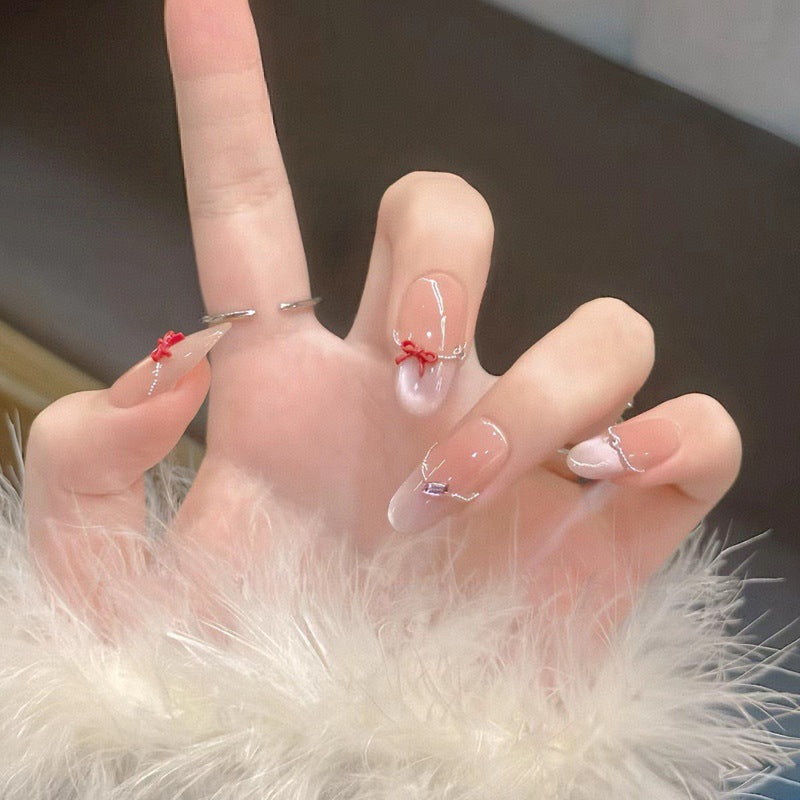 Premium ozean-inspirierte Press-On Nagelerweiterungen Brehn