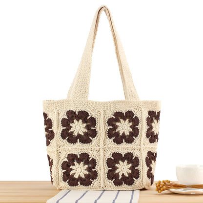 Handtasche mit Einzigartigem Blumenmuster Brehn