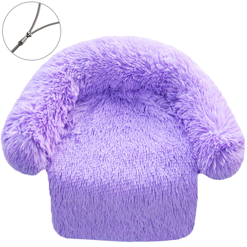 Plüsch Katzendecke Hundebett