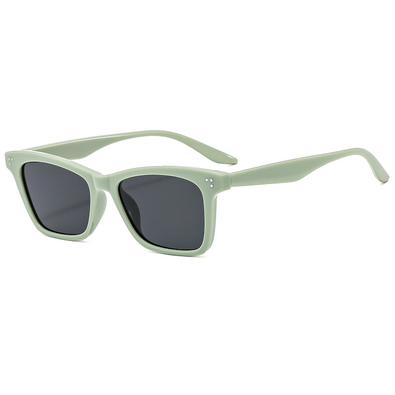 Damen elegante Sonnenbrille im modischen Rechteckdesign Brehn
