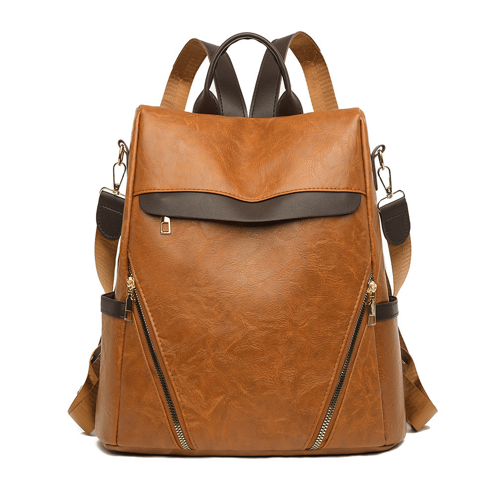 Multifunktionaler Leder Rucksack Brehn