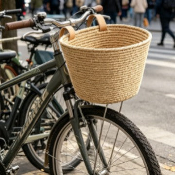 Geflochtener Fahrradaufbewahrungskorb Brehn