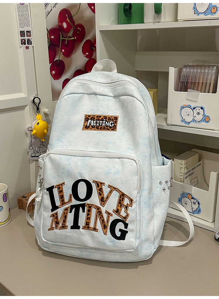 Chic lässiger Canvas-Rucksack Brehn
