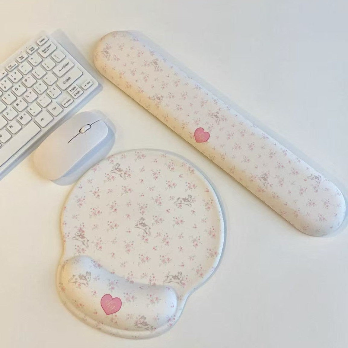 Stilvolle Florale Ergonomische Mauspad