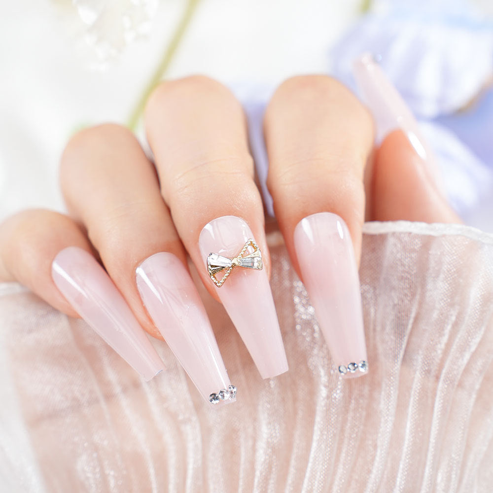 Premium Glamouröse Press-On Nagelverlängerung Set Brehn