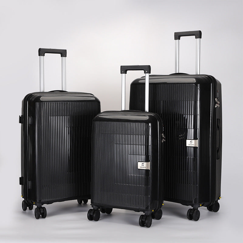 multi-size hardshell spinner Gepäckset mit teleskopischen Griffen und doppelten Spinner-Rädern Brehn