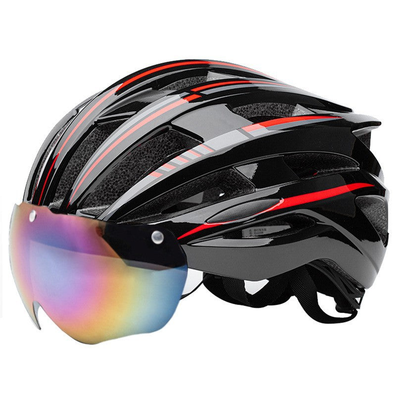 Rennradhelm mit Visierfreundlichem Design und Exzellenter Belüftung Brehn