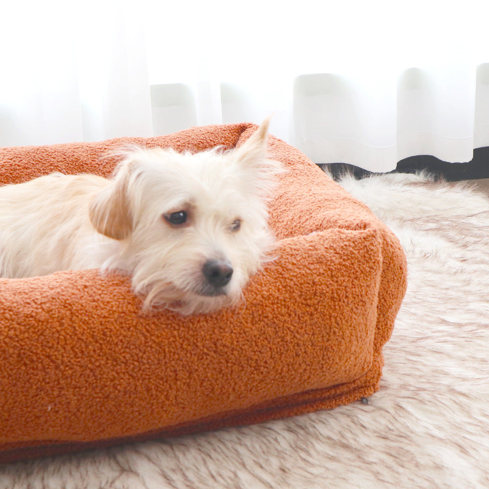 Gemütliches Bolsternen Hundebett