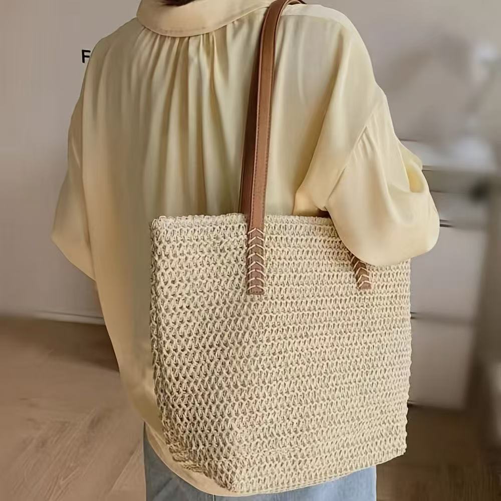 Handgefertigte Strandtasche Brehn
