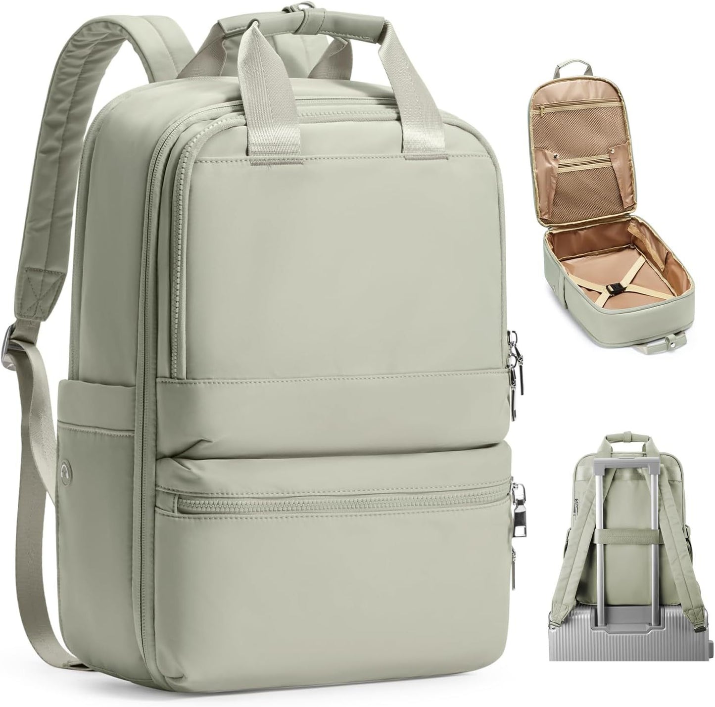Reiserucksack mit Integriertem Laptopfach und Organizer Brehn