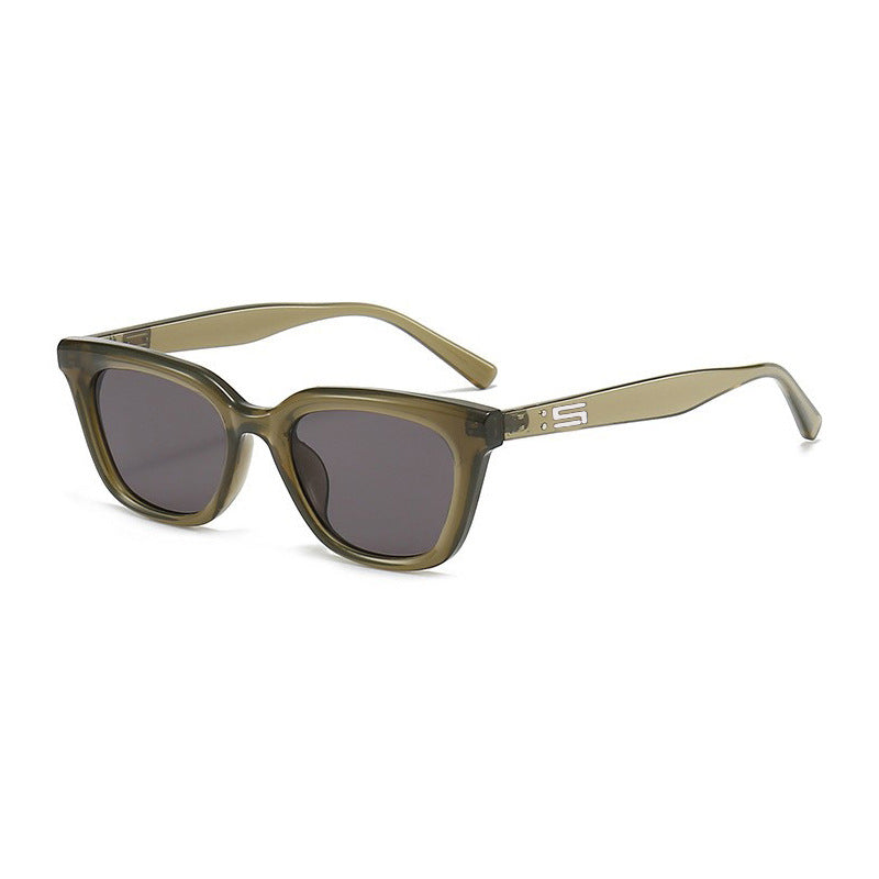 Damen Modische Kanten-Sonnenbrille Brehn